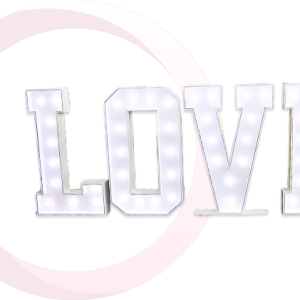 Lettres LOVE