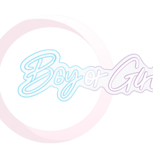 Néon LED "Boy or Girl" idéal pour Gender Reveal