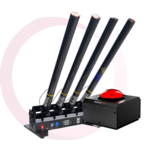 Canon électrique à poudre ou rubans avec buzzer